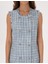 Kadın Mavi Slim Fit Dokuma Elbise 50313249-VR036 5