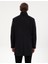 Erkek Antrasit Slim Fit Palto 50317440-VR006 5