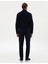 Erkek Lacivert Slim Fit Polar Eşofman Altı 50317690-VR033 4