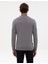Erkek Gri Slim Fit Yarım Balıkçı Yaka Triko Kazak 50317520-VR024 5