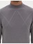 Erkek Gri Slim Fit Yarım Balıkçı Yaka Triko Kazak 50317520-VR024 6