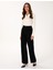 Kadın Siyah Loose Fit Jean Pantolon 50318043-VR046 1