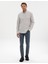 Erkek Açık Gri Regular Fit Uzun Kollu Gömlek 50311380-VR001 4