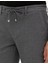 Erkek Gri Slim Fit Beli Lastikli Kordonlu Kanvas Pantolon 50317246-VR024 5