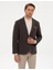 Erkek Kahverengi Slim Fit Ceket 50317671-VR029 1
