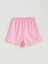Yeni Sezon Beli Lastikli Basic Kız Çocuk Pijama Şort 1