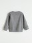 Yeni Sezon Bisiklet Yaka Kız Çocuk Sweatshirt 2'li 4