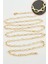 Depomix 4 mm Oval Zincir 1 Metre-Sarı 1