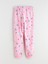 Yeni Sezon Bisiklet Yaka Cinnamoroll Baskılı Kız Çocuk Pijama Takımı 5