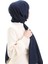 Pamuklu Soft Şal 70283-23 Lacivert 3