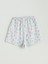 Yeni Sezon Beli Lastikli Baskılı Kız Çocuk Pijama Şort 3