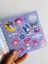 Kuromi My Melodi Melody Yumuşak Squishy Sukuşi Kapak Sticker Etiket Çıkarma Albümü Defteri 3