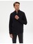 Erkek Siyah Regular Fit Sweatshirt 50309343-VR046 3