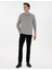 Erkek Siyah Slim Fit Kanvas Pantolon 50311631-VR046 3