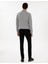 Erkek Siyah Slim Fit Kanvas Pantolon 50311631-VR046 4