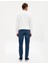 Erkek Mavi Slim Fit Jean Pantolon 50315260-VR036 4