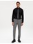 Erkek Füme Slim Fit Kumaş Pantolon 50317637-VR058 3