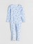 Yeni Sezon Bisiklet Yaka Kız Çocuk Pijama Takım 1