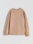Yeni Sezon Bisiklet Yaka Basic Uzun Kollu Kız Çocuk Sweatshirt 3