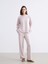 Yeni Sezon Modal Karışımlı Oversize Kadın Sweatshirt 2