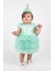 Mint Kısa Kollu Tütülü Bebek Prenses Elbise - Lina 5