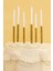 Gold Simli 12'li Mum Set 2