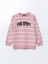 Yeni Sezon Bisiklet Yaka Baskılı Kız Çocuk Sweatshirt 1