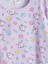 Yeni Sezon Bisiklet Yaka Kız Çocuk Pijama Takımı 3