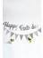 Gümüş Happy Birthday Banner 3