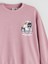 Yeni Sezon Bisiklet Yaka Hello Kitty Baskılı Kız Çocuk Sweatshirt 2