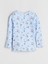 Yeni Sezon Bisiklet Yaka Kız Çocuk Pijama Takım 3
