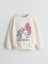 Yeni Sezon Hello Kitty Baskılı Kız Çocuk Kalın Sweatshirt 3