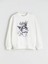 Yeni Sezon Bisiklet Yaka Kuromi Baskılı Kız Çocuk Sweatshirt 3