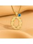 O Harfi Altın Kolye 1