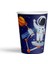 Rocket Space Karton Bardak 8oz 1