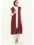 Basic Yelek 1639-03 Bordo 1