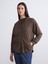 Yeni Sezon Kapüşonlu Oversize Kadın Fermuarlı Sweatshirt 1