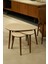 Paris 3'lü Zigon SEHPA%100 Mdf Traverten 1