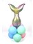 Çok Renkli Deniz Kızı Kuyruğu Balon Set 3