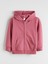 Yeni Sezon Kapüşonlu Uzun Kollu Kız Bebek Fermuarlı Sweatshirt 1