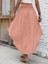 Kadın Yüksek Bel Belden Bağlamalı Asimetrik Kesim Detaylı Sandy Etek 3