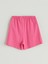Yeni Sezon Beli Lastikli Basic Kız Çocuk Pijama Şort 3