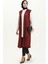 Basic Yelek 1640-03 Bordo 2