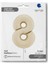 8 Rakam Supertrend Satin Cream Folyo Balon 26" 1
