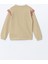 Yeni Sezon Bisiklet Yaka Uzun Kollu Baskılı Kız Bebek Sweatshirt 2