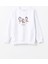 Yeni Sezon Bisiklet Yaka Kız Çocuk Sweatshirt 3