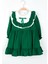 Yeşil Vintage Kız Çocuk Elbise - Silvia 6