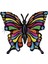 Pop Art Butterfly Supertrend Folyo Balon 33" 2