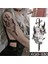 Demon Slayer Tattoo Kılıç ve Kuru Kafa Dövmesi 5
