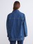 Yeni Sezon Gömlek Yaka Oversize Kadın Jean Ceket 4